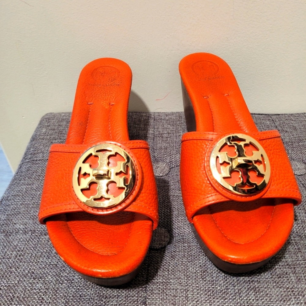 Tory burch wedge sandals